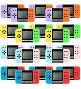 DOEA 20 Pack Video Game Keychain Party Favors,Arcade Video Game Keychain,Classroom Prizes, Carniv...