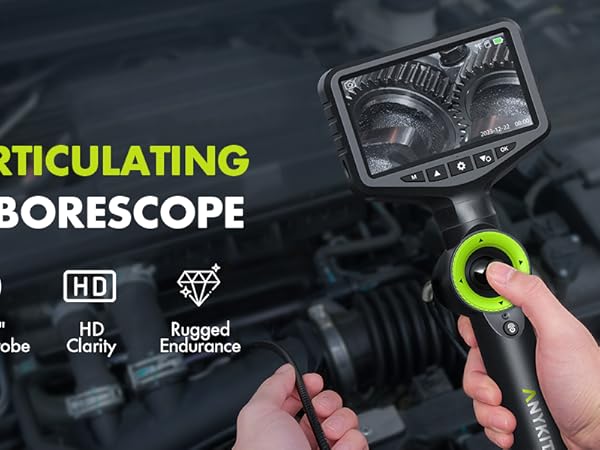 360 articulate borescope