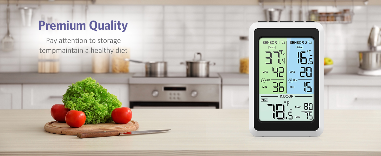 wireless freezer thermometer