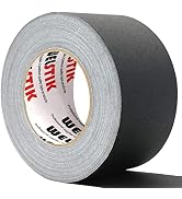 WELSTIK Gaffer Tape Black 3" X 60 Yards Heavy Duty Gaffer Tape for Cables,Photography,Theater Sta...