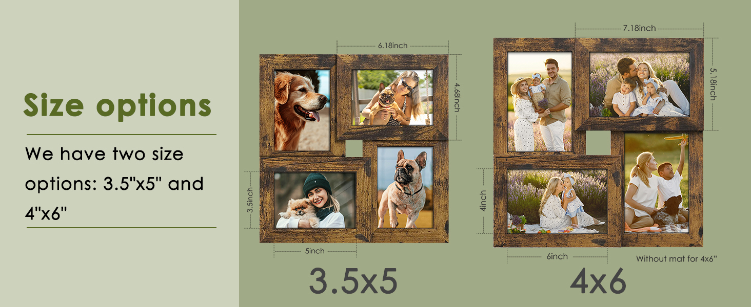 Collage Picture Frame 4x6