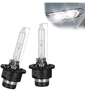 vvag 2PCS Car D2S HID Bulbs, 6000K Xenon Headlight Replacement Lights,35W 12V Super Bright Bulbs,...