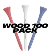 Callaway Golf Tees, Wood, Assorted, 100 Pack