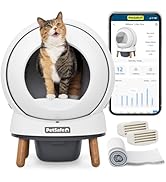 PetSafe ScoopFree SmartSpin Self-Cleaning Cat Litter Box - Advanced Odor Control Technology, App ...