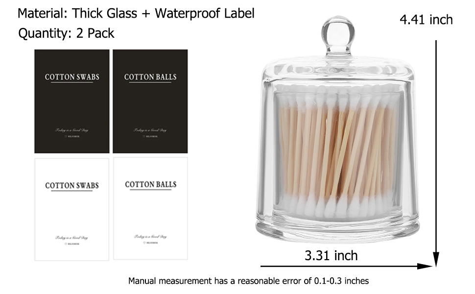 apothecary jars with lids