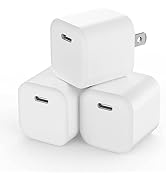 USB C Charger Block, Besgoods Phone Charger Power Adapter C Type Fast Charging Cube Wall Plug Com...