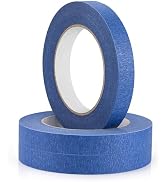 KICNIC Painters Tape 180 Yards, Blue Tape, Removable Masking Tape for Painting, Classroom, Wall, ...