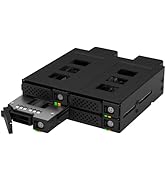 Kingwin U.2/U.3 NVMe Mobile Rack Cage with Oculink Connector for 5.25” Bay – Support PCIe 4.0 Hot...