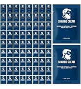 Skourvut Shaving Cream Bulk Travel,8ml/0.28 oz Travel Shave Cream Disposable Shaving Cream in Bul...