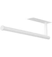 CHIKESI Paper Towel Holder Under Cabinet, Self-Adhesive,No Drilling, Stainless Steel, Wall-Mounte...