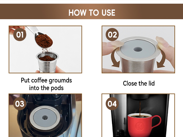 k cup reusable coffee pods