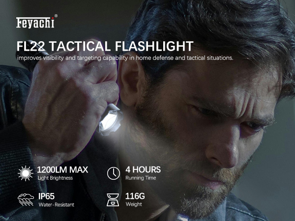 Feyachi FL22-MB Tactical Flashlight