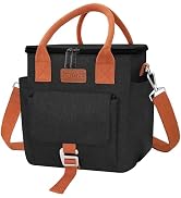 Joymee Insulated Lunch Bag for Women/Men, Waterproof Lunch Box for Office Work Picnic Beach, Reus...