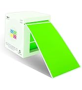 PARLAIM 3 X 5 Inch Rectangle Adhesive Color Coding Stickers,Square Inventory Stickers -250 Per Di...
