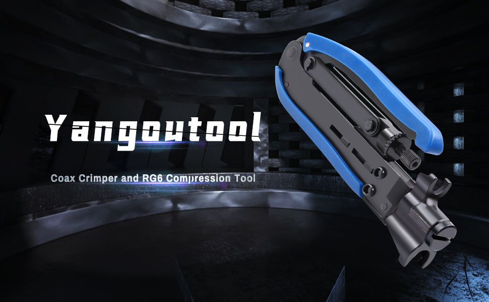 F connector coax crimper