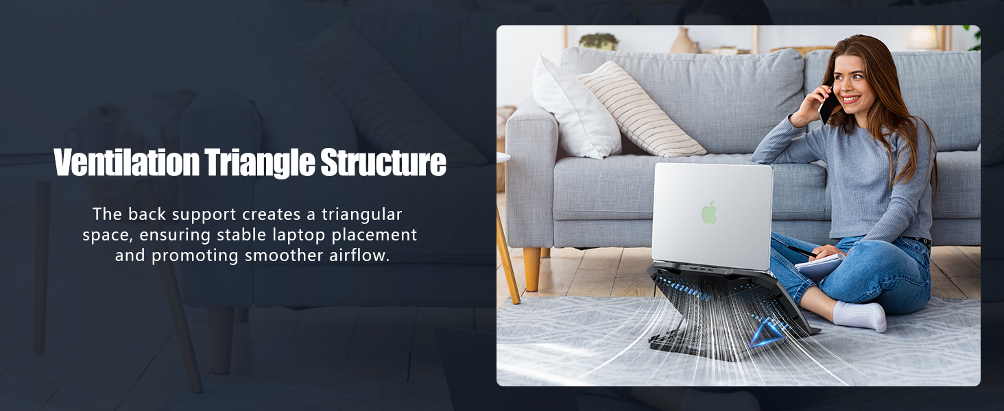 Laptop Cooling Pad F2PLUS-08