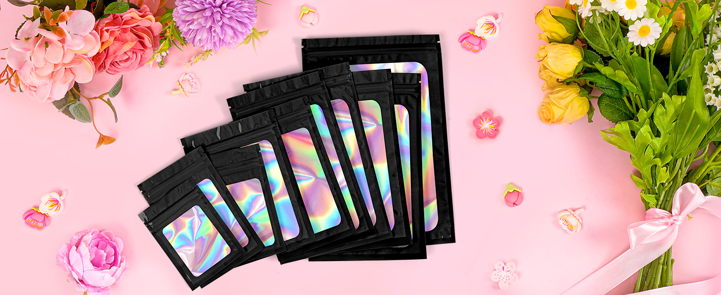FUNFERY BLACK MYLAR BAGS