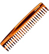 Giorgio G47 Large 6 Inch Hair Detangling Comb, Wide Teeth for Thick Curly Wavy Hair. Long Hair De...
