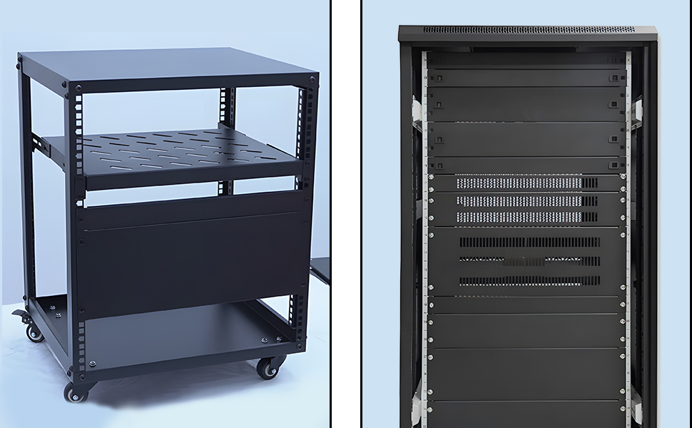 1U Blank Panel Rack Mount Spacer