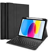 ProCase Keyboard Case for iPad 10th Generation, 2022 iPad 10.9 inch Case with Magnetically Detach...
