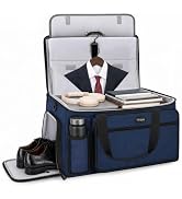 Garment Bags for Travel, Carry on Convertible Garment Duffle Bag for Men | 45L, 2 in 1 Hanging Su...