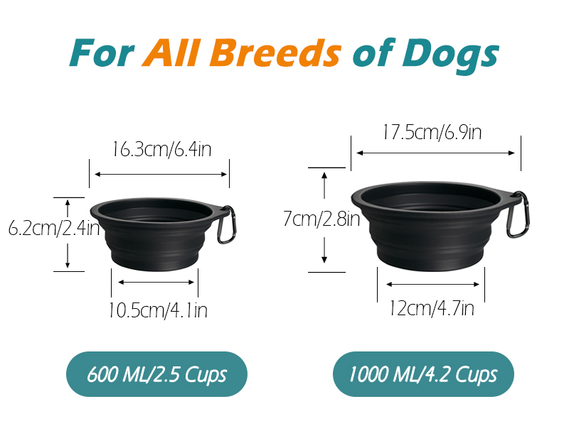 dog food bowls for travel