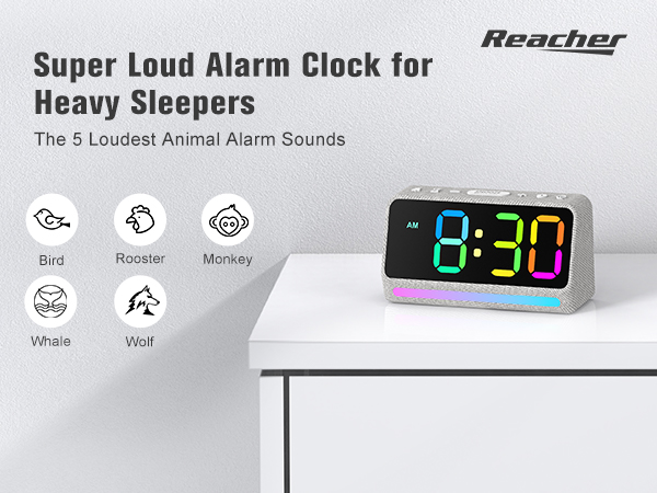 Super Alarm Clock for Heavy Sleepers