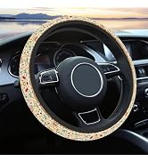 Steering Wheel Cover Neoprene Material Most Cars Men&Women Universal 15 inch Premium Non-Slip Spr...