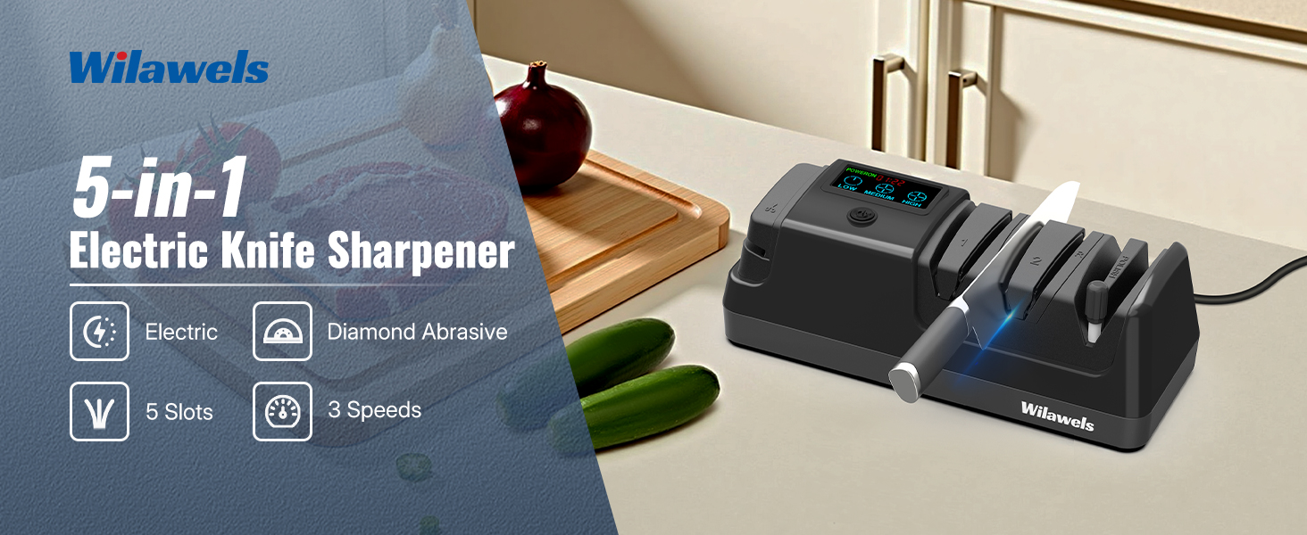 B01KS06 Electric Knife Sharpener