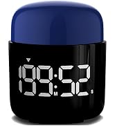 Table Twist Timer, Large LED Display Stopwatch, Silent & Loud Alarm, 199 Minute Countdown & Up, V...