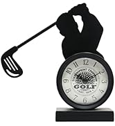 AOROTOE Golf Gifts for Men Dad Women Brother Bosses Golf Clubs Desk Clock Cool Desk Accessories f...