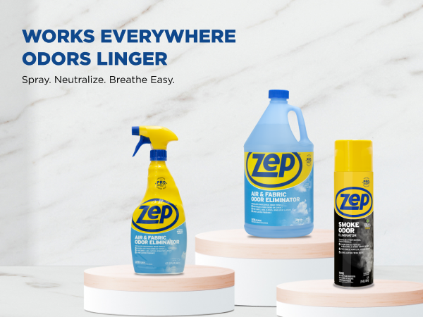 Works Everywhere Odors Linger