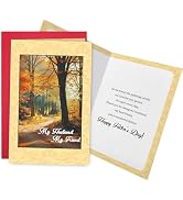 Ogeby Romantic Husband Father's Day Card, Heartfelt Fathers Day Card from Wife, Love Message Card...