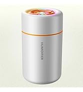 Viewmoi Mini Portable Humidifier, Colorful, Cool Mist, USB Personal Desktop Humidifier for Car, O...
