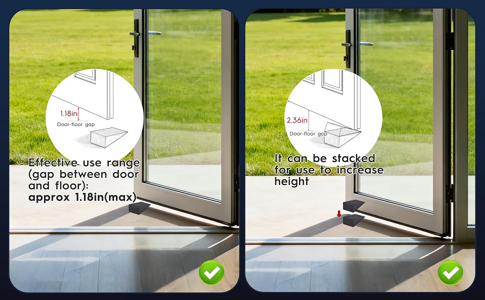 rubber door wedge