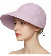 IVYWNT Wide Brim Sun Hat - Summer UV Protection Packable Baseball Cap Adjustable Hiking Fishing G...