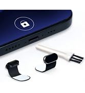 PortPlugs Anti-Dust Plugs (2-Pack) Aluminum w/Secure Attachment, Compatible with iPhone 14, 13, 1...