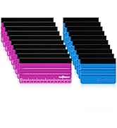 TECKWRAP Professional Squeegee for Vinyl, 20 PCS Plastic Felt Squeegee Tool Decals Inkjet Vinyl S...