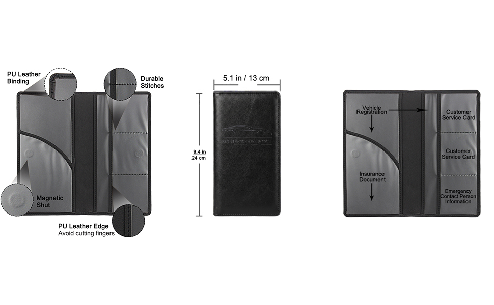 car registration holder