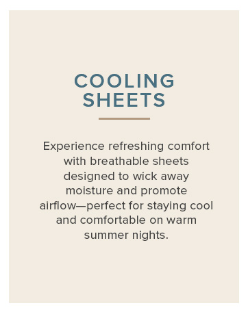Cooling Sheets