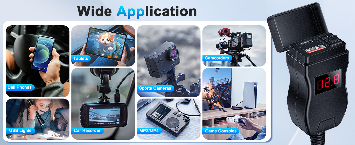 motorcycle usb charger waterproof