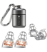 High Fidelity Concert Earplugs, Reusable Musicians Ear Plugs, 24dB Advanced Filter Technology Ear...