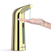 Greatmay Convenient Automatic Soap Dispenser,4 Adjustable Levels Touchless Hand Sanitizer Pump wi...