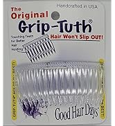 Good Hair Days Grip-Tuth Combs - Set Of 2 Hair Side Combs - Hair Combs For All Types Of Hair - De...