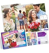 Caydo 3 Pack Quick Custom Diamond Painting Kit with Design App - Turn Photos into Diamond Arts, w...