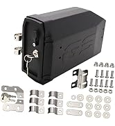 Shkalacar Motorcycle Tool Box, 4.2L Gear Tool Box Waterproof Side Boxes Compatible with BMW R1200...