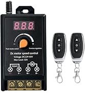 DC Motor Speed Controller,12V - 60V 12A Wireless Remote Switch(Black) | with LED Digital Display ...