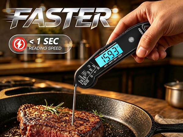 ATOGOU Thermocouple Meat Thermometer