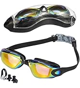 Wenwasno Kids Swim Goggles for Kids Youth 3-14