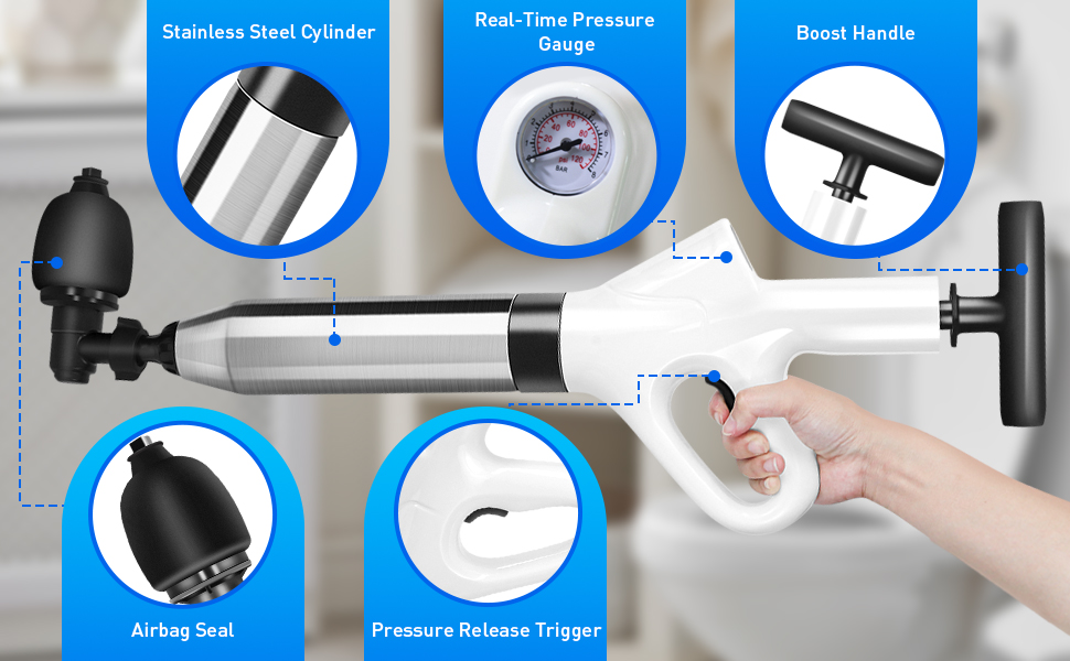 Our Drain Weasel hair clog tool is premium, efficient, and effortlessly resolves clogging issues